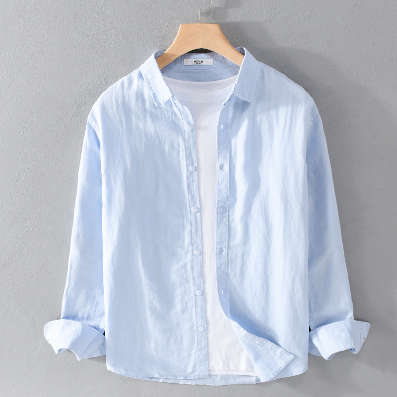 Linen Long Sleeve Shirt