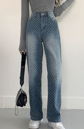 High Waist Wide Leg Jeans