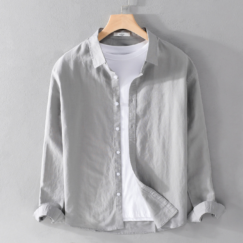 Linen Long Sleeve Shirt