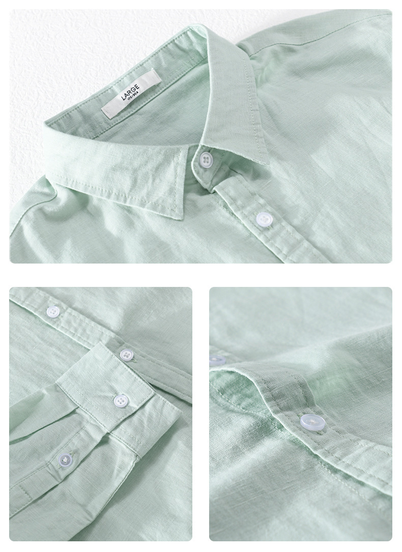 Linen Long Sleeve Shirt
