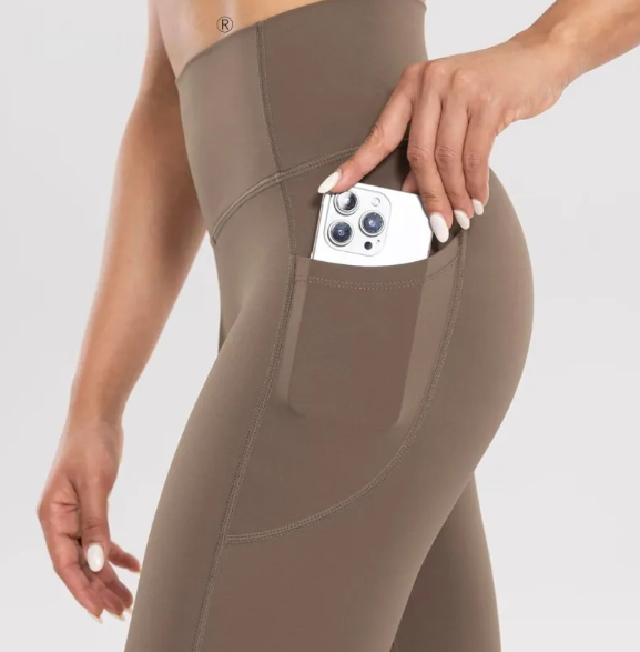High-Waist Seamless Nude-Feel Yoga & Fitness Leggings