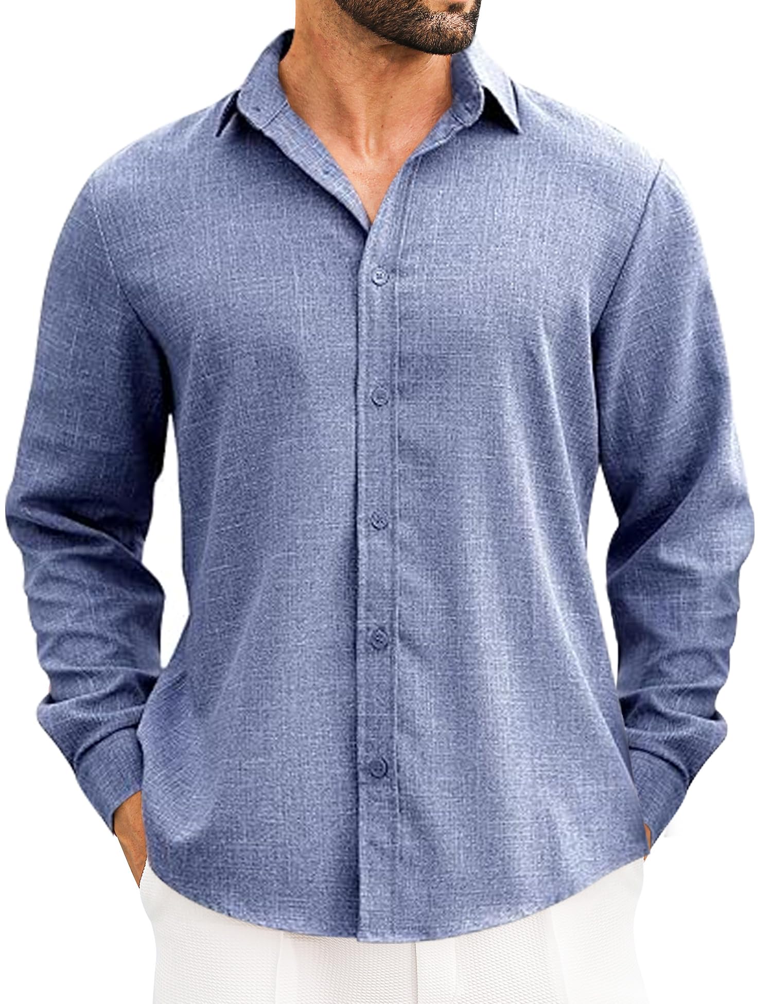 Premium Linen Long Sleeve Shirt