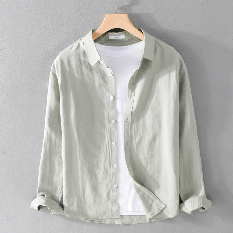 Linen Long Sleeve Shirt