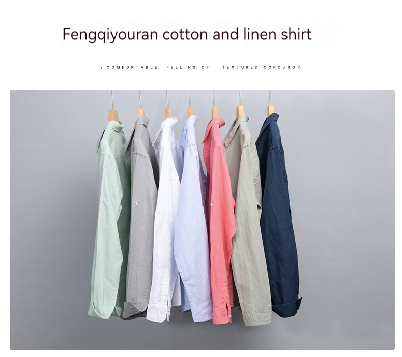 Linen Long Sleeve Shirt