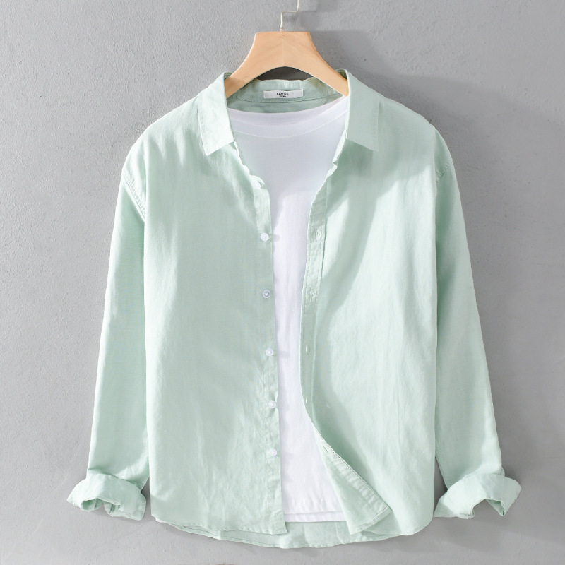 Linen Long Sleeve Shirt