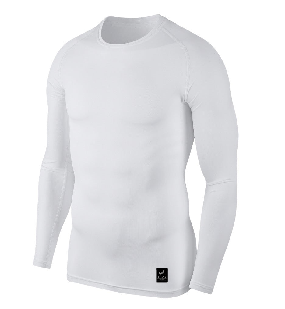 Men's Long Sleeve Compression Training Top, Custom Fit