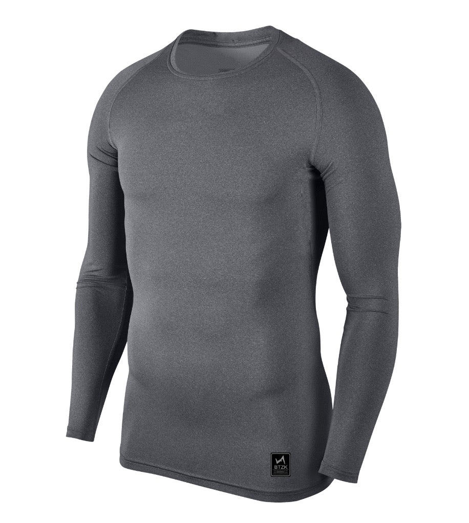 Men's Long Sleeve Compression Training Top, Custom Fit