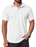 Men's Breathable Golf Polo Shirt