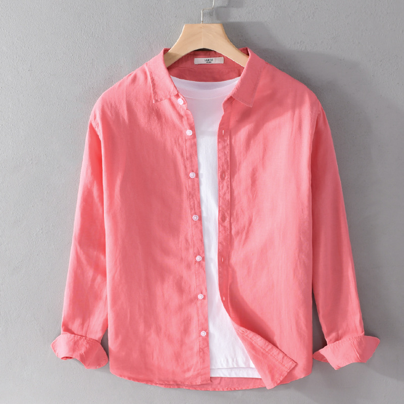 Linen Long Sleeve Shirt